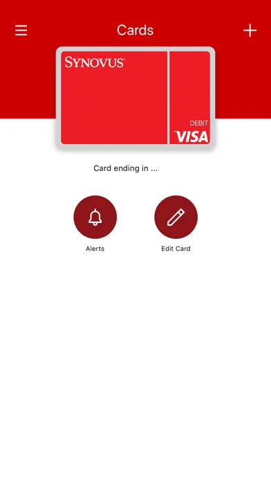 Synovus Card Alerts screenshot 1