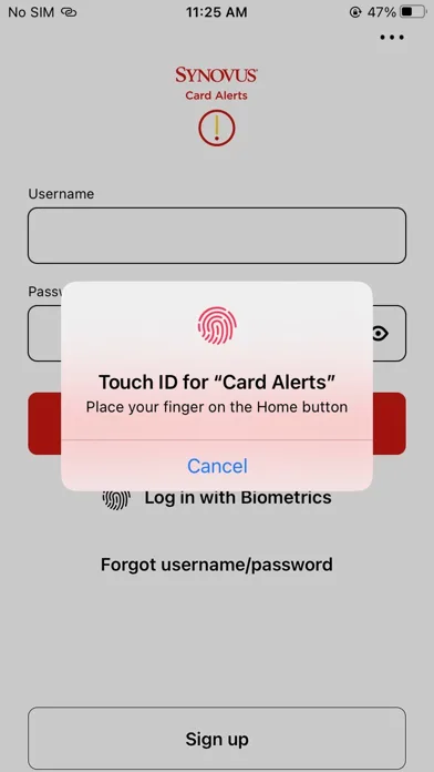 Synovus Card Alerts screenshot 5