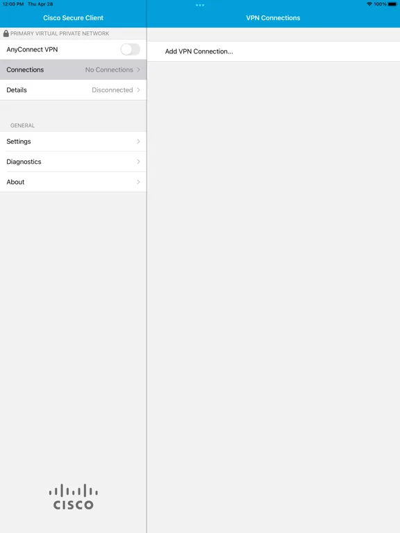 Cisco Secure Client screenshot 2