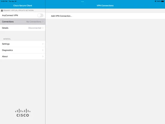 Cisco Secure Client screenshot 3