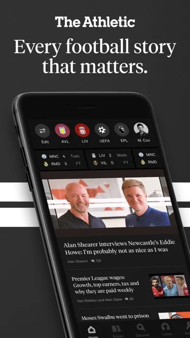 The Athletic: All Sports News screenshot 1