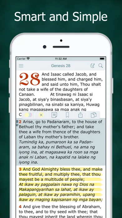 Tagalog English Bible － Biblia screenshot 1