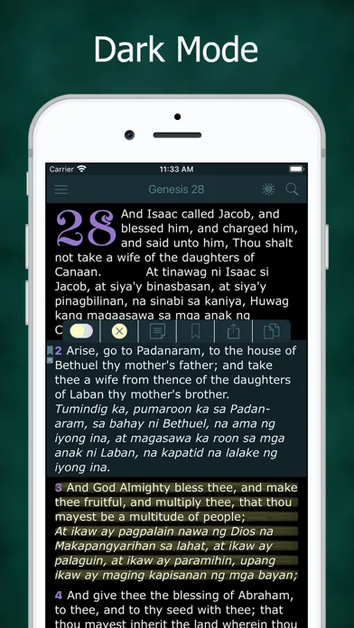 Tagalog English Bible － Biblia screenshot 3