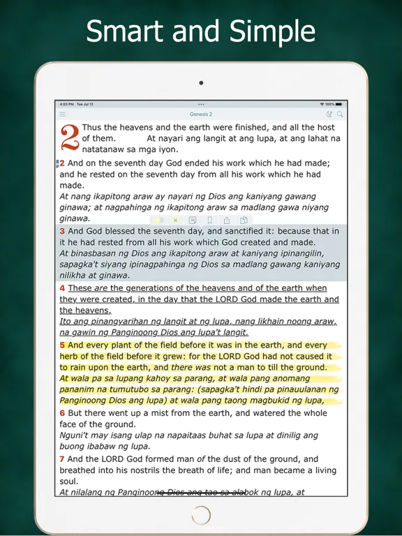 Tagalog English Bible － Biblia screenshot 5