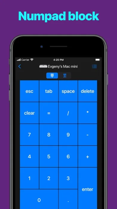 Remote KeyPad and NumPad Pro screenshot 1