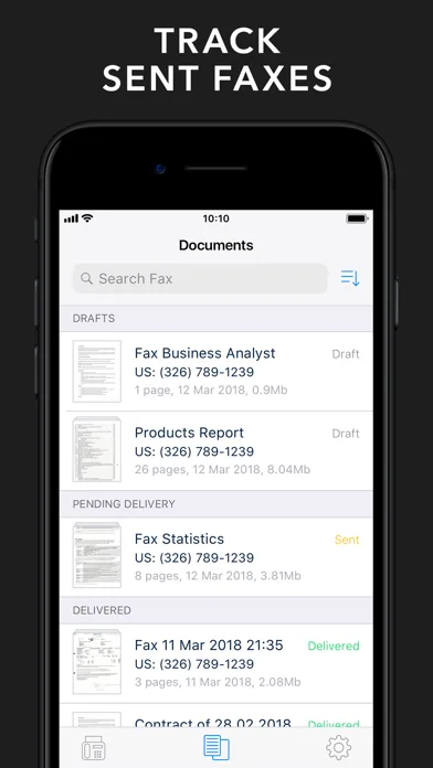 FAX from iPhone & iPad App screenshot 5