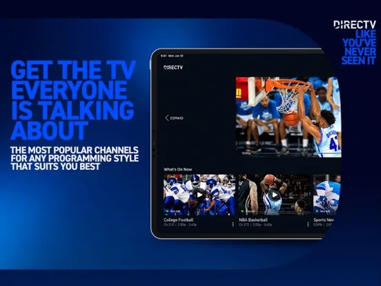 DIRECTV: TV & Movie Streaming screenshot 2
