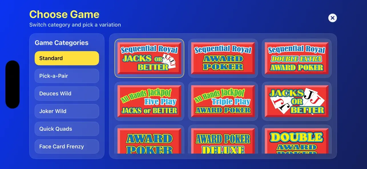 The Classic Video Poker screenshot 2