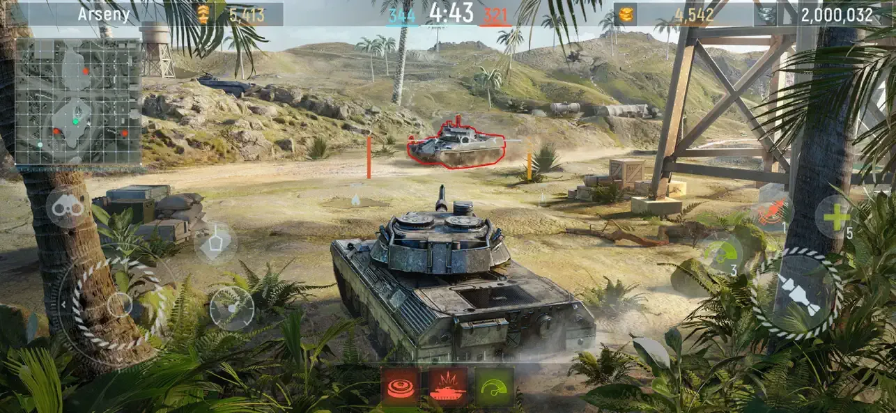 Modern Tanks: Military Battle screenshot 3