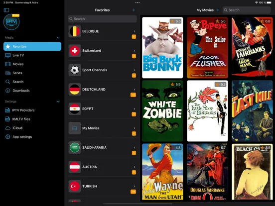 IPTV Streamer screenshot 2