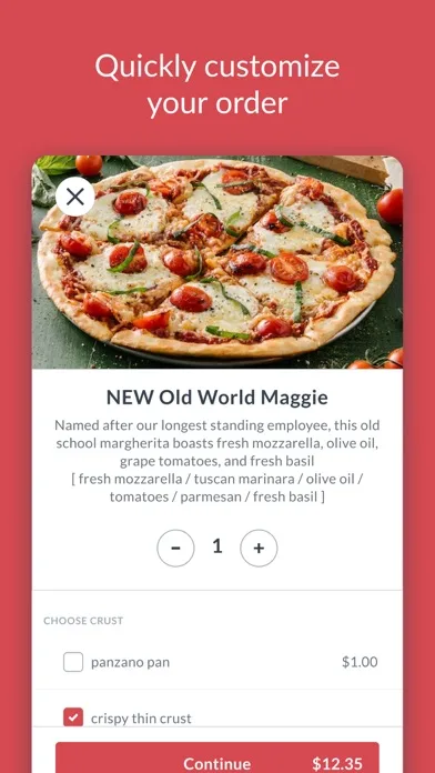 Pie Five Pizza screenshot 2