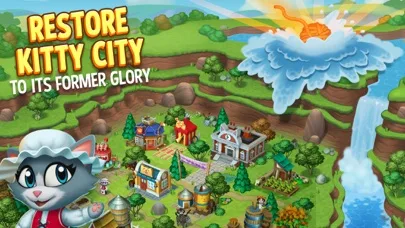 Kitty City: Harvest Valley screenshot 1