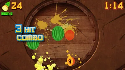 Fruit Slice Hero - Ninja Games screenshot 1