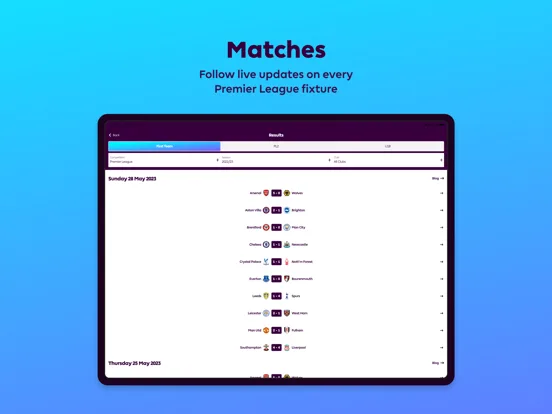 Premier League - Scores, News screenshot 4