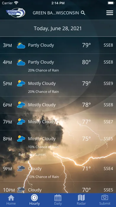 WFRV Storm Team 5 Weather screenshot 2