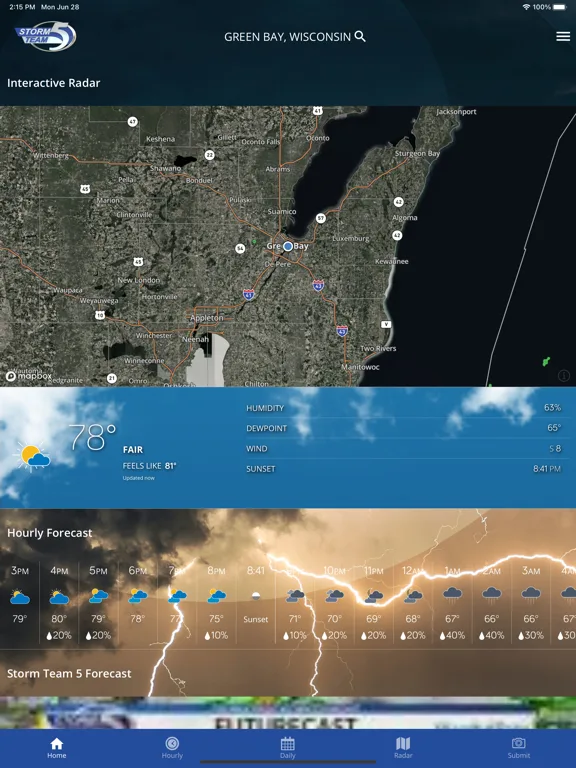 WFRV Storm Team 5 Weather screenshot 4