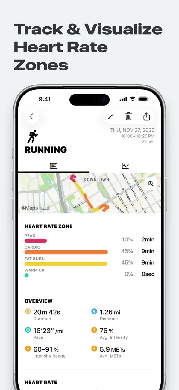 Zones for Training screenshot 2