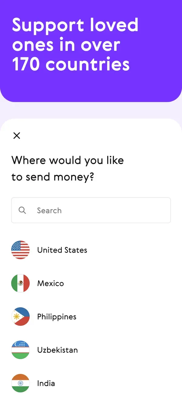 Paysend: Simple Money Transfer screenshot 2