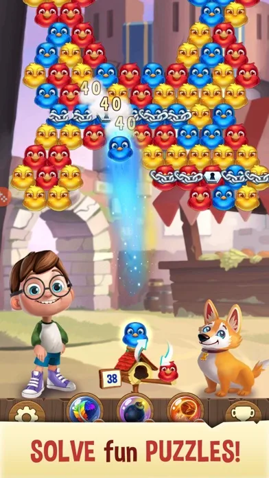 Bubble Birds V - Shooter screenshot 1