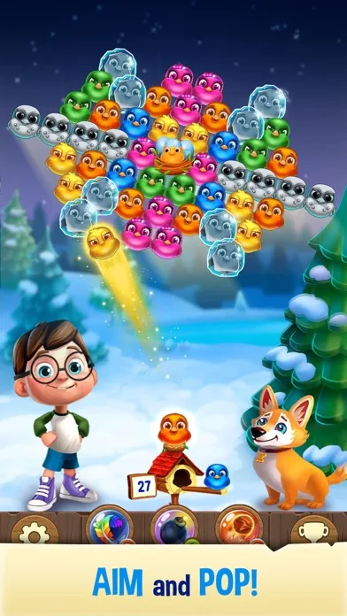 Bubble Birds V - Shooter screenshot 2