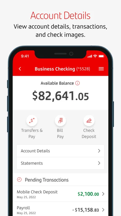 Santander Business Banking screenshot 2
