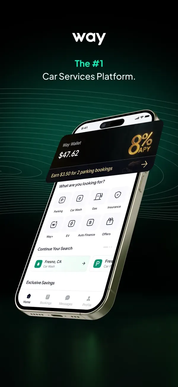 Way - #1 Car Services App screenshot 1