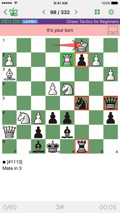 Chess Tactics for Beginners screenshot 2