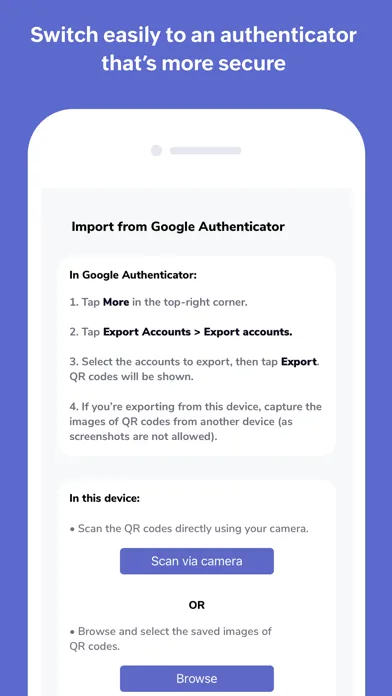 Authenticator App - OneAuth screenshot 5
