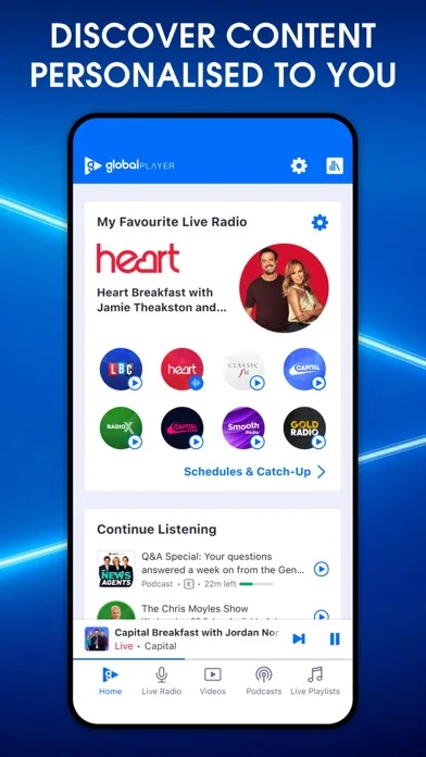 Global Player Radio & Podcasts screenshot 2