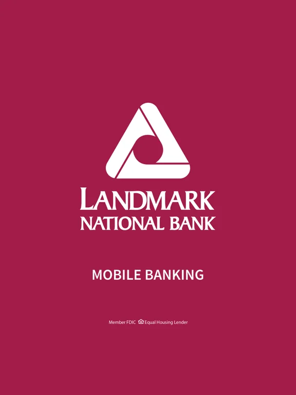 Landmark National Bank screenshot 1