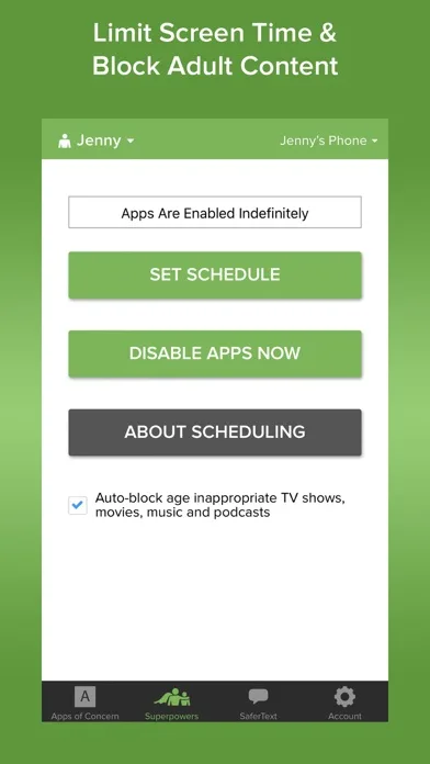 SaferKid Text Monitoring App screenshot 3
