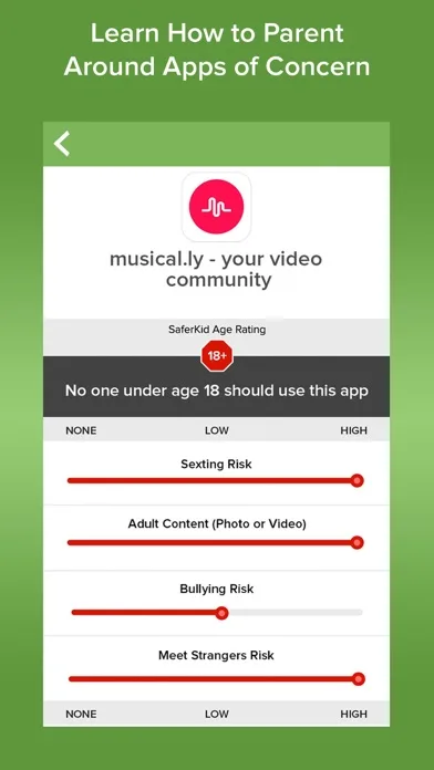 SaferKid Text Monitoring App screenshot 5