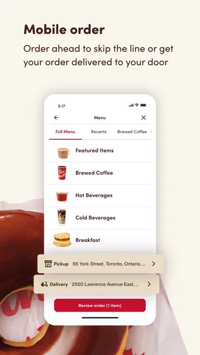 Tim Hortons screenshot 5
