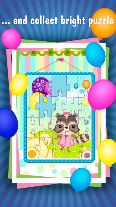 Candy Raccoon: Pop Balloons screenshot 4