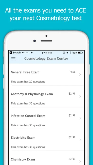 Cosmetology Exam Center screenshot 4
