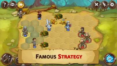 Braveland Heroes: War Strategy screenshot 1