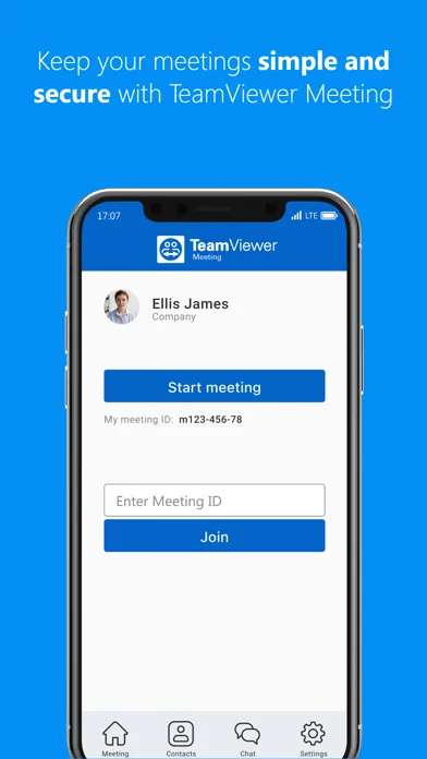 TeamViewer Meeting screenshot 1