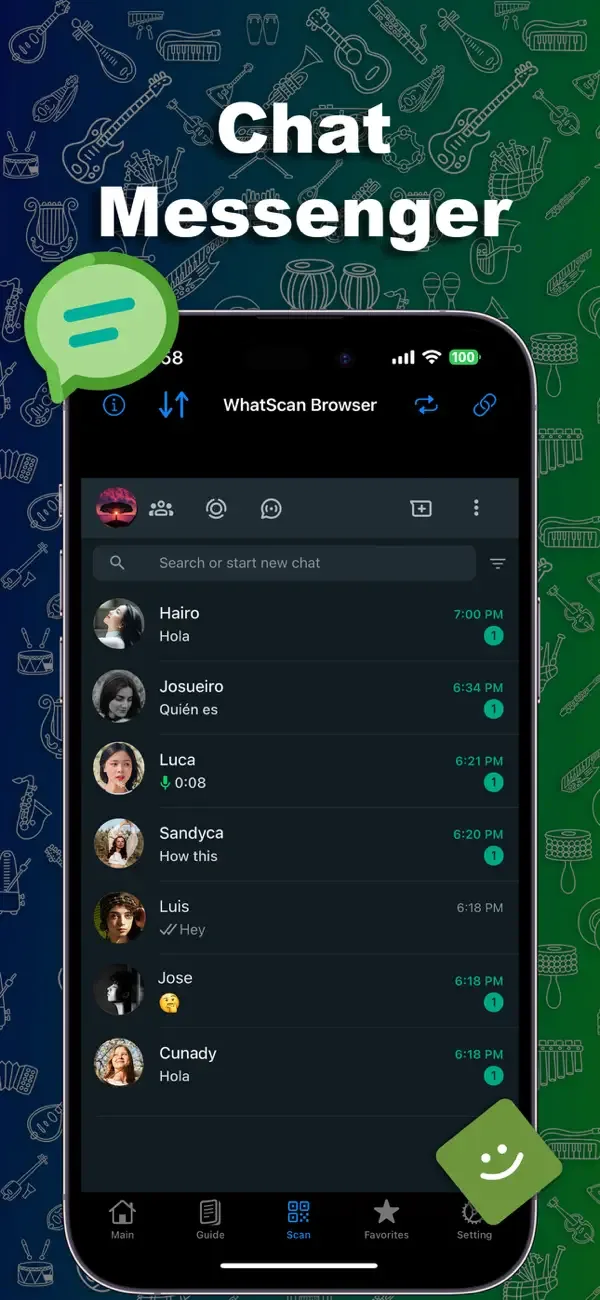 Duo Messenger Web Clone Plus screenshot 1