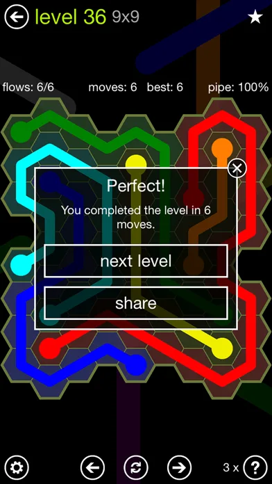 Flow Free: Hexes screenshot 3