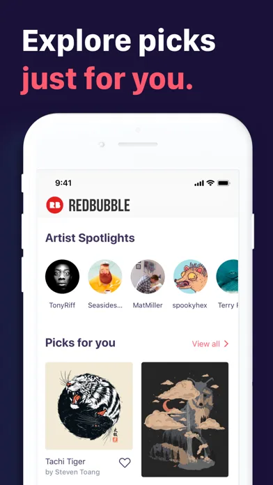 Redbubble - Shop original art screenshot 3
