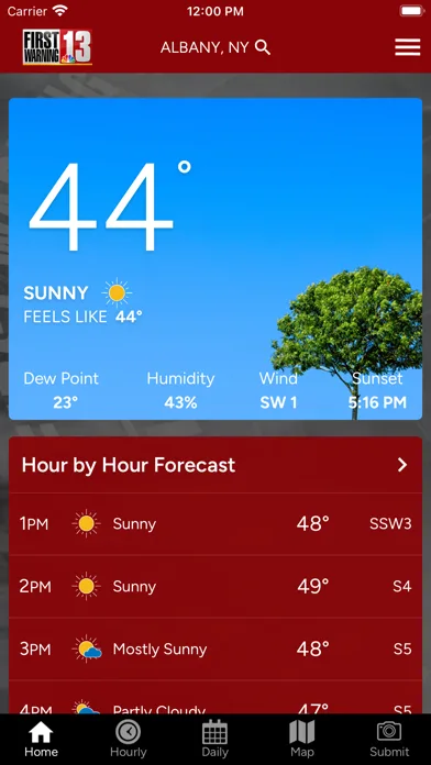 WNYT First Warning Weather screenshot 1