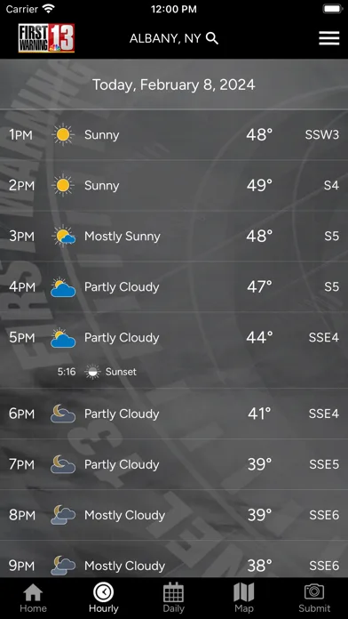 WNYT First Warning Weather screenshot 2