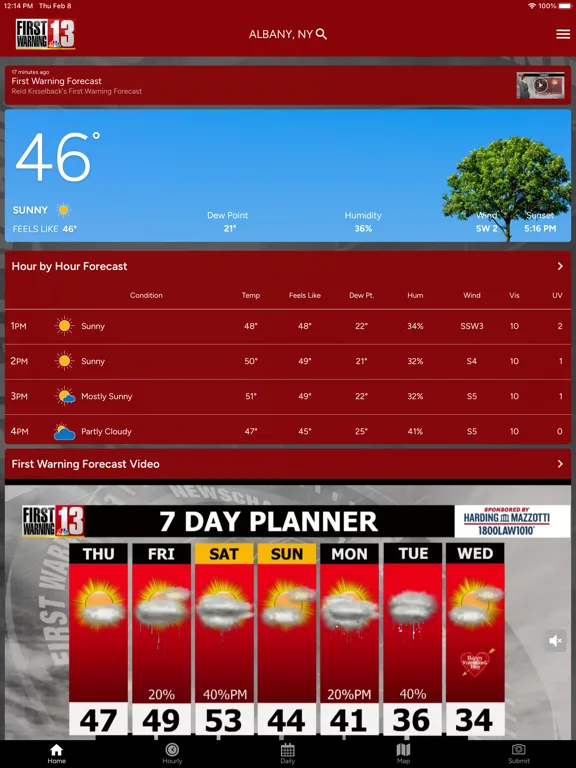 WNYT First Warning Weather screenshot 5