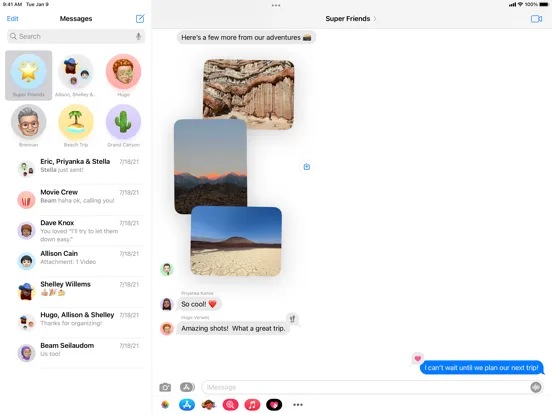 Messages screenshot 5