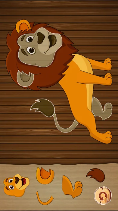 Animal Puzzles Games: Kids & Toddlers free puzzle screenshot 2