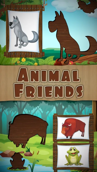 Animal Puzzles Games: Kids & Toddlers free puzzle screenshot 3