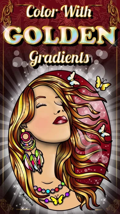Adult Coloring Book in Color Therapy for Adults screenshot 1