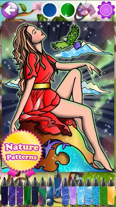 Adult Coloring Book in Color Therapy for Adults screenshot 2