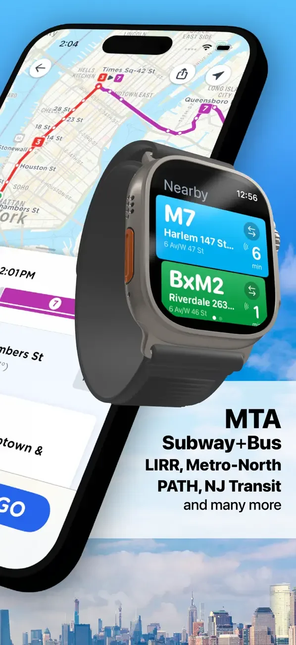 NYC Transit: MTA Subway & Bus screenshot 2