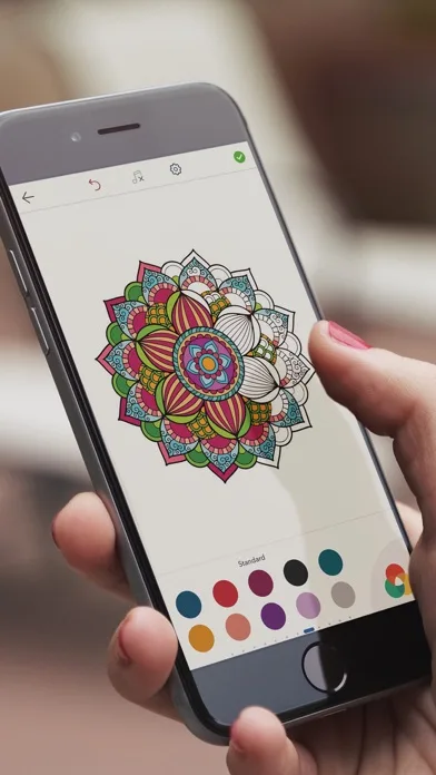 Cool Mandala Coloring Pages screenshot 1